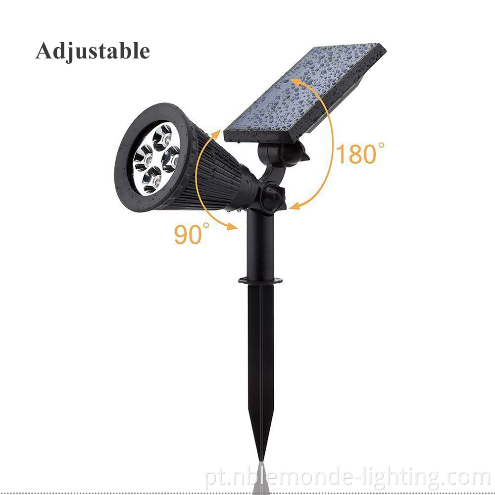 Rainproof LED solar garden light